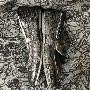 🏁 3/$15 🏁 Pediped Holiday Sequin Black Girls Dress Shoes, Size 13 kids/Euro 31